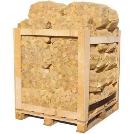 Rundholz Birke 28 cm im Sack